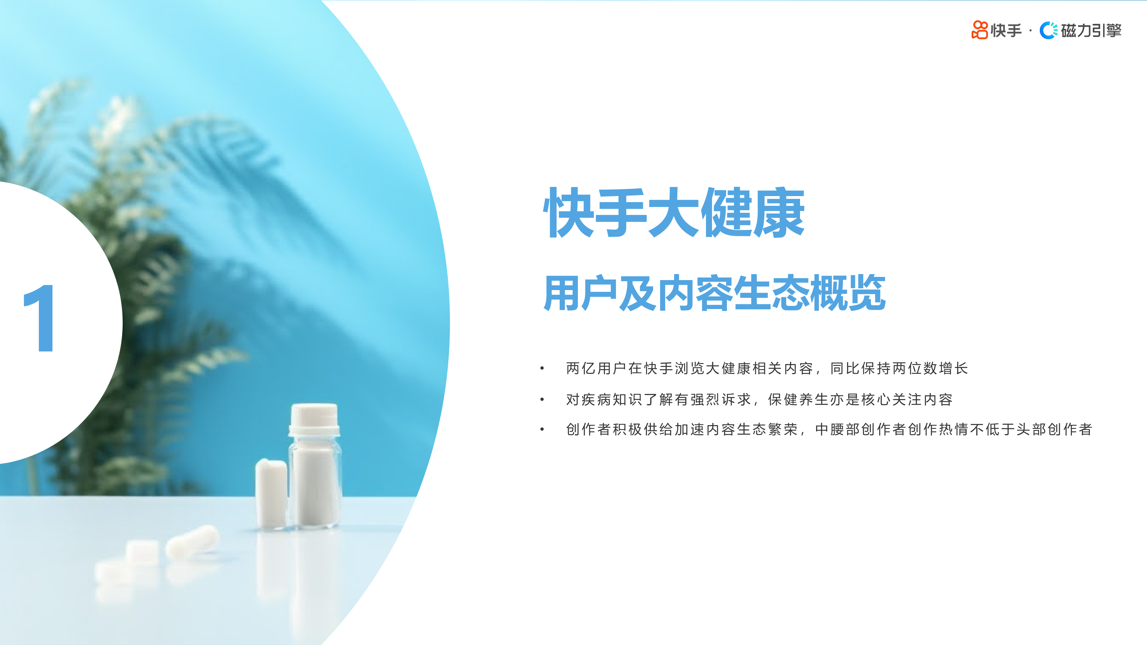 快手磁力引擎2024年H1快手大健康行业数据报告65页